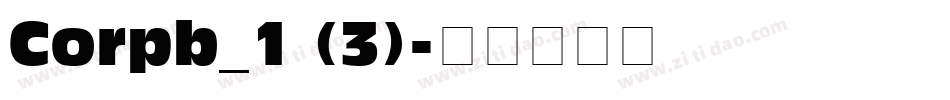 Corpb_1 (3)字体转换